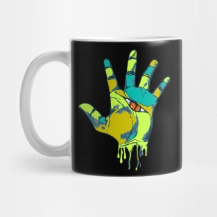 Eye on my hand Mug